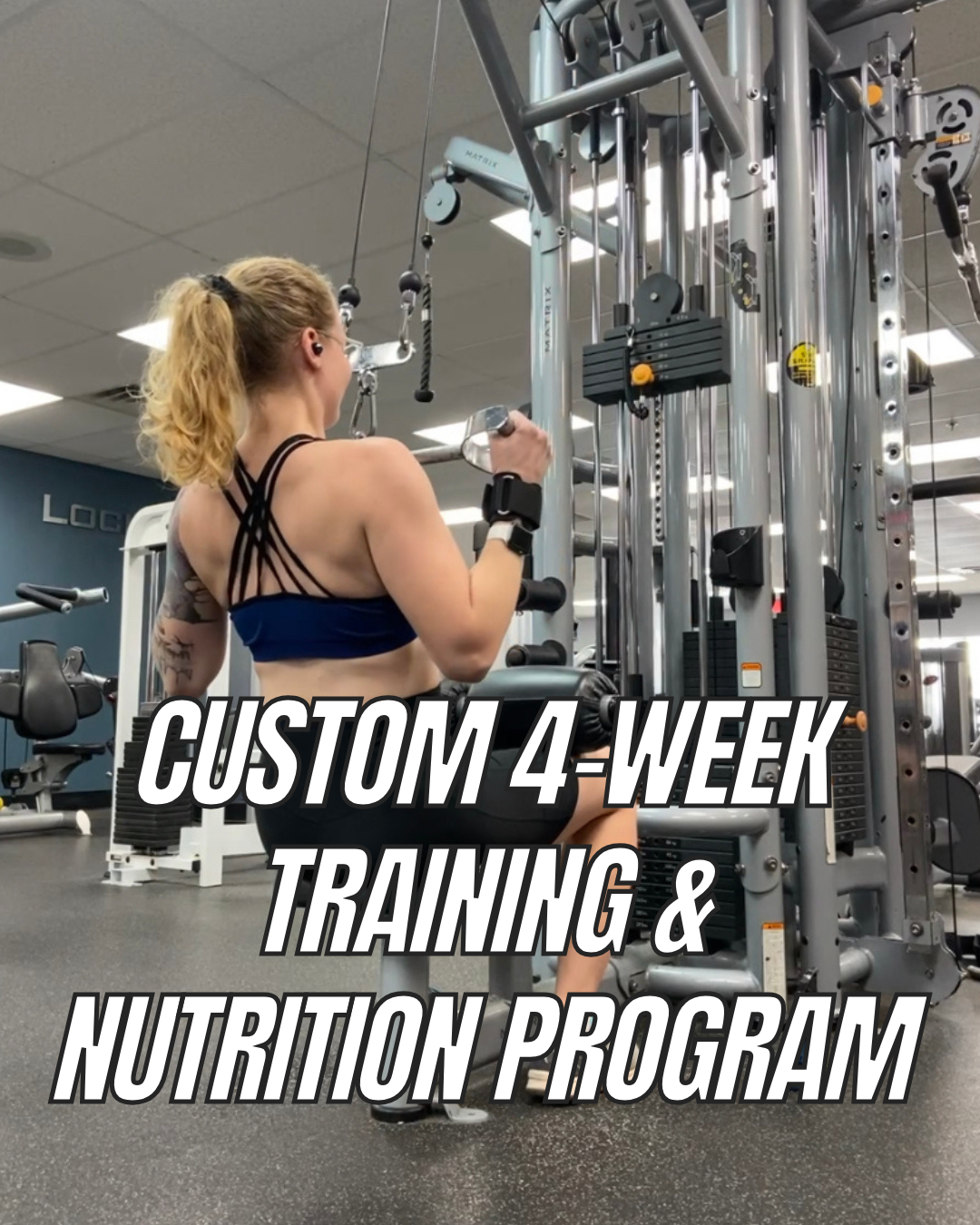 Custom 4-Week Training & Nutrition Plan
